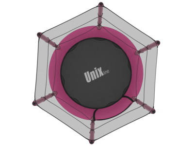  UNIX line Kids 4,6 ft Pink (140 cm) (,  8)