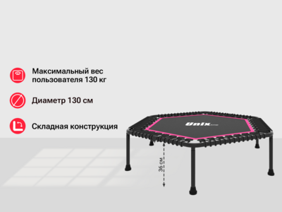  UNIX Line FITNESS Lite Pink (130 cm) (,  4)