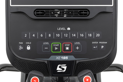 Эллиптический тренажер SPIRIT XE195 BLACK (вид 13) Эллиптический тренажер SPIRIT XE195 BLACK (фото, вид 13)