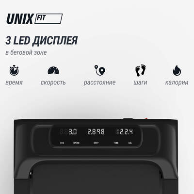 Беговая дорожка UNIX Fit R-230 (вид 8) Беговая дорожка UNIX Fit R-230 (фото, вид 8)