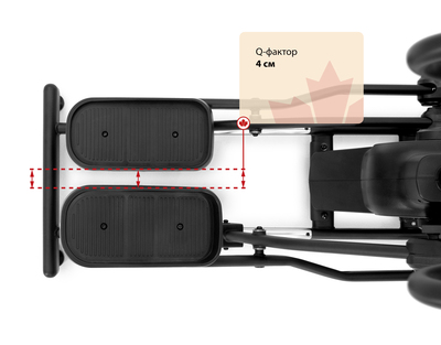 Эллиптический тренажер Bionique F-Drive X40 (вид 5) Эллиптический тренажер Bionique F-Drive X40 (фото, вид 5)