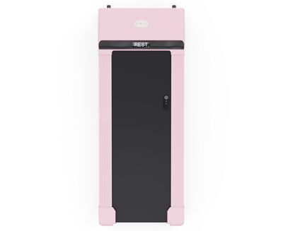 Компактная беговая дорожка DFC UMAY, розовая (вид 2) Компактная беговая дорожка DFC UMAY, розовая (фото, вид 2)