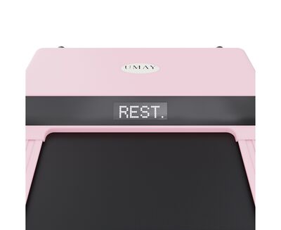 Компактная беговая дорожка DFC UMAY, розовая (вид 5) Компактная беговая дорожка DFC UMAY, розовая (фото, вид 5)