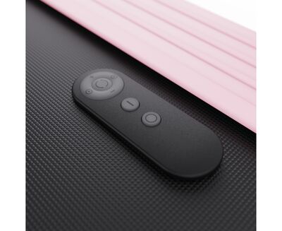 Компактная беговая дорожка DFC UMAY, розовая (вид 6) Компактная беговая дорожка DFC UMAY, розовая (фото, вид 6)