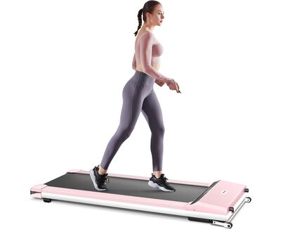 Компактная беговая дорожка DFC UMAY, розовая (вид 11) Компактная беговая дорожка DFC UMAY, розовая (фото, вид 11)