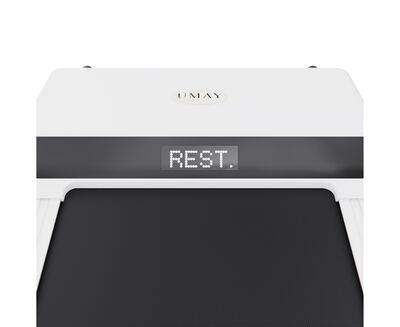 Компактная беговая дорожка DFC UMAY, белая (вид 5) Компактная беговая дорожка DFC UMAY, белая (фото, вид 5)