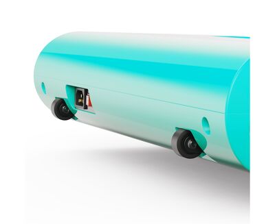 Беговая дорожка DFC AXEFIT TM200-3Blue, 95 х 40 см, голубая (вид 8) Беговая дорожка DFC AXEFIT TM200-3Blue, 95 х 40 см, голубая (фото, вид 8)