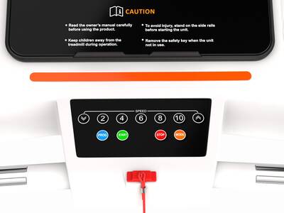 Беговая дорожка UNIX Fit ST-630R White (вид 5) Беговая дорожка UNIX Fit ST-630R White (фото, вид 5)