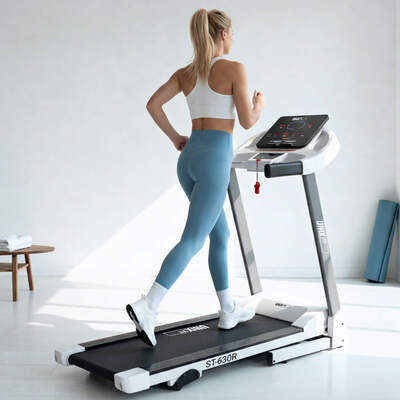 Беговая дорожка UNIX Fit ST-630R White (вид 7) Беговая дорожка UNIX Fit ST-630R White (фото, вид 7)