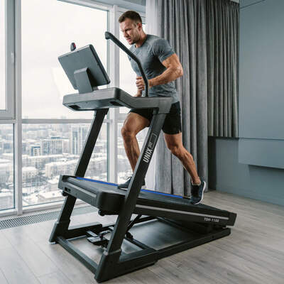 Беговая дорожка UNIX Fit H-1100 (наклон 44 уровня) (вид 7) Беговая дорожка UNIX Fit H-1100 (наклон 44 уровня) (фото, вид 7)